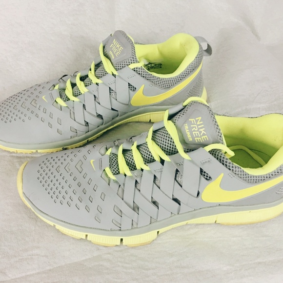 Nike Other - Nike Free Trainer 5.0 Wolf Grey/Volt Men's Sz 12